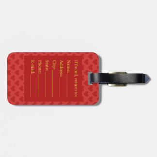 Magical Airways Heart Design Luggage Tag Bagagebricka