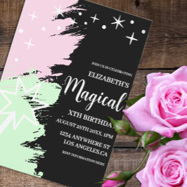 Magical Birthday Inbjudningar