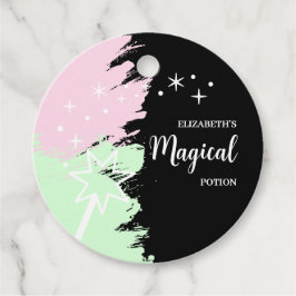 Magical Birthday Magic Potion Gåvor Etiketter