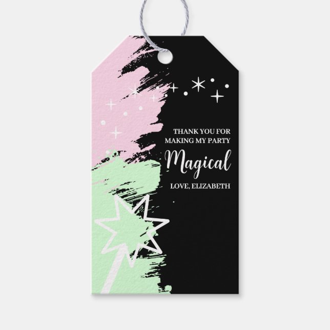 Magical Birthday Presentetikett (Framsidan)