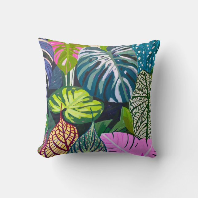 Magical Botanicals Throw Pillow Kudde (Framsida)