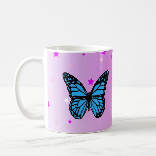 Magical butterfly kaffemugg (Vänster)