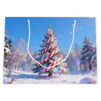 Magical Candy Cane Christmas Tree