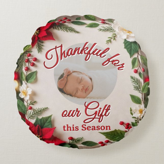 'Magical Childhood' Round Pillow Rund Kudde (Framsidan)