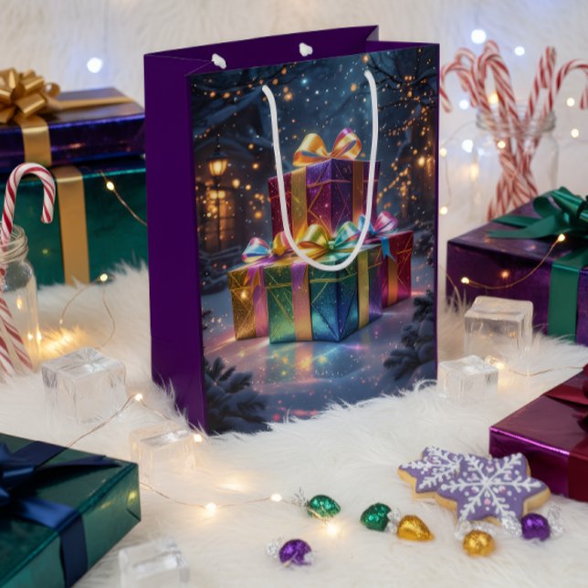 Magical Christmas Gift Bag – Luxury Festive (Skapare uppladdad)