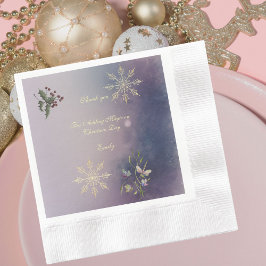 Magical Christmas Glow Christmas Birthday Napkins  Pappersservett