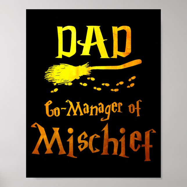 Magical Dad, Manager Of Mischief Birthday Family M Poster (Framsidan)