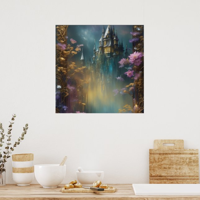 Magical Dreamland Artwork for Fantasy Lover Poster (Kök)