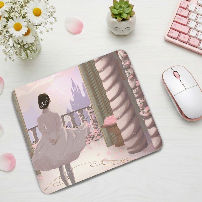 Magical Fairy Tale Palace Mouse Pad Musmatta (Skapare uppladdad)