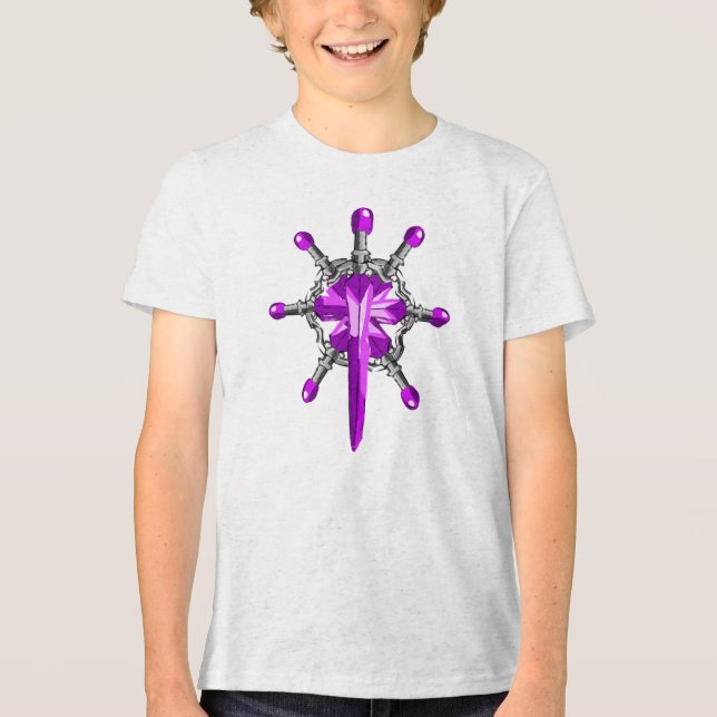 Magical Fantasy Power Design  T Shirt (Framsida)