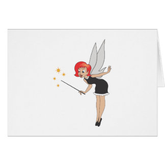 Magical fe hälsningskort