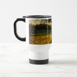 Magical fireflies dreamy landscape resemugg