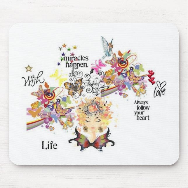 Magical gudinna Mousepad Musmatta (Framsidan)