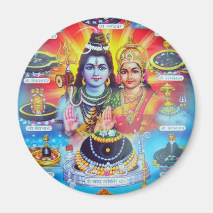 MAGICAL GUDOMAR AV HINDUISM MAGNET