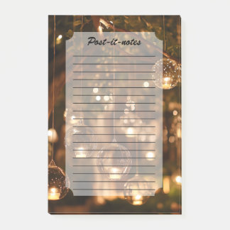 Magical Hanging Glass Lanterns Candle Post-it Block