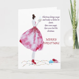 Magical julkort helgkort