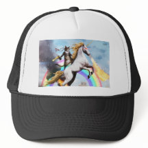 Magical katt & Unicorntruckerkeps