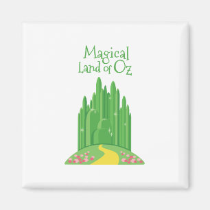 Magical land av uns magnet