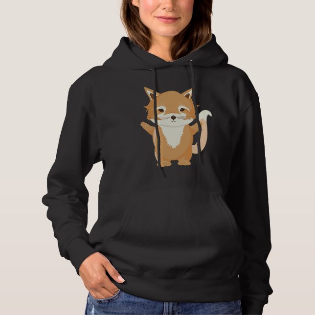 Magical little fox a cute animal t shirt (Framsida)