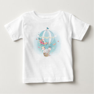 Magical luftballongvänner för vattenfärg t shirt