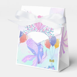 Magical  Mermaid Birthday Invitation Card Presentaskar
