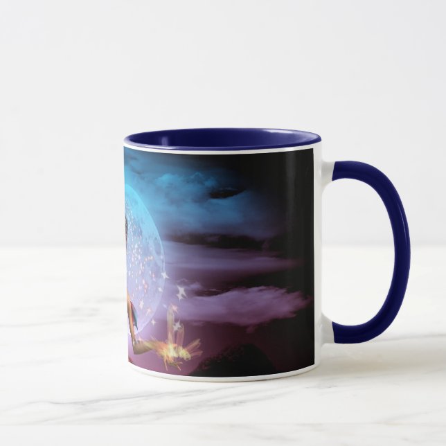 Magical mugg för sjöjungfrumånekaffe (Höger)