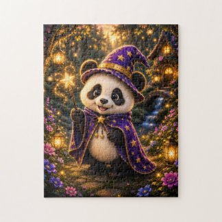 Magical Panda Wizard Jigsaw Puzzle Pussel