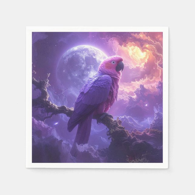 Magical Parrot Pappersservett (Framsidan)