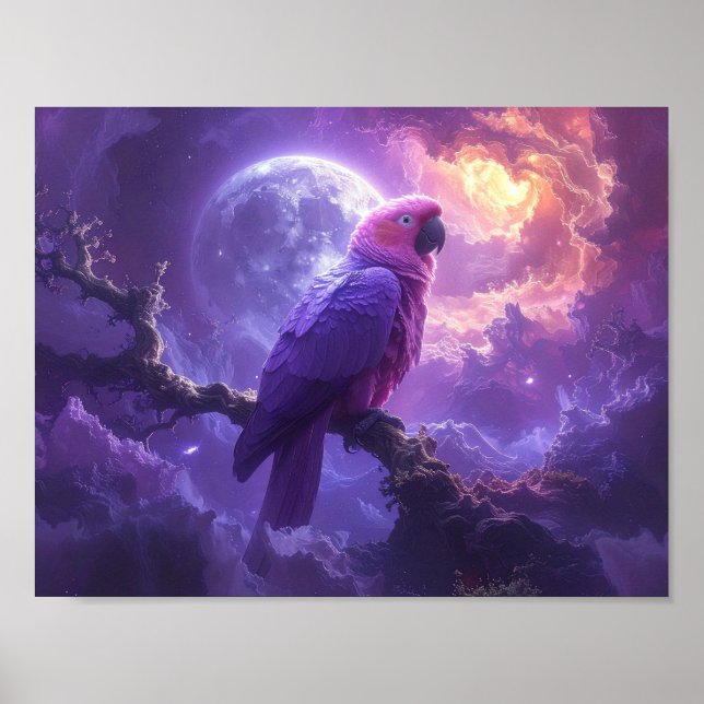 Magical Parrot Poster (Framsidan)