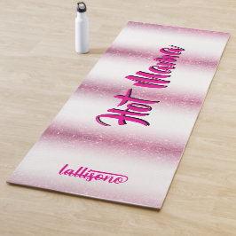 Magical pink background name Personalized 