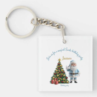Magical Santa Birthday Invitation