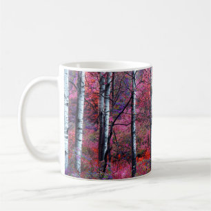 Magical skog kaffemugg