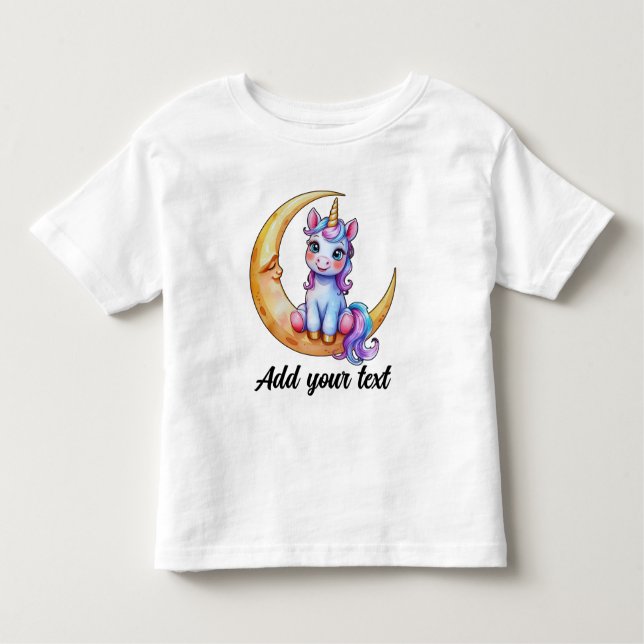 Magical Toddler Unicorn Tee (Framsida)