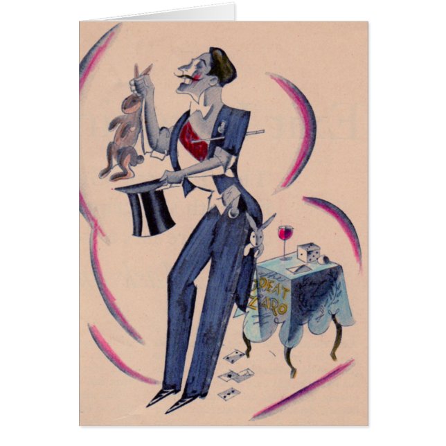 magical trollkarl OBS kort (Framsidan)