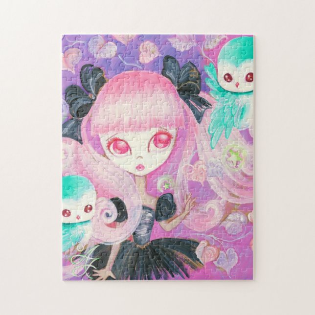 Magical ugglor pussel (Vertikal)