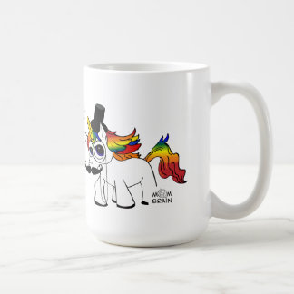 Magical Unicorn för Lord Burgess Atwoods kaffe Kaffemugg