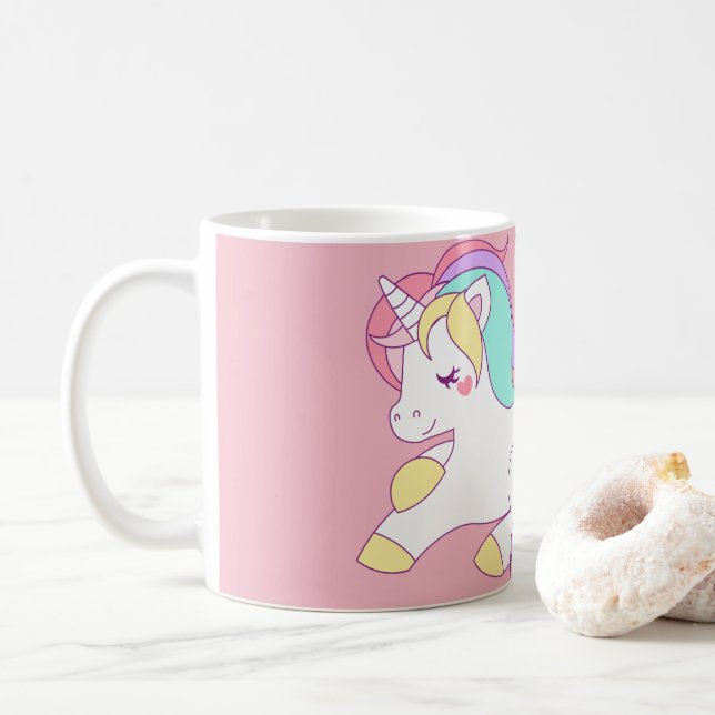 Magical Unicorn Kaffemugg (Med munk)