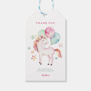 Magical Unicorngåvamärkre Presentetikett