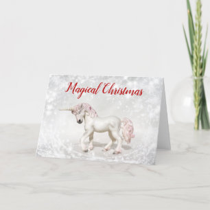 Magical Unicornjul Helgkort