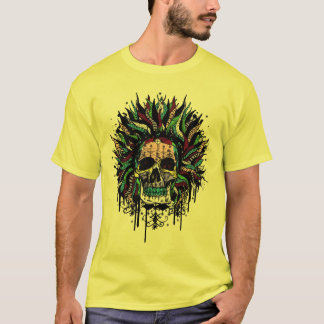 Magical Voodooskallekrigare Tee
