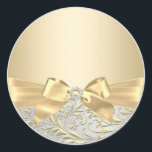 Magical Wedding Stickers Runt Klistermärke<br><div class="desc">Add a touch of magic and beauty to your wedding day with elegant,  creative stickers that celebrate love and decorate every special detail.</div>