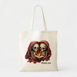 Magical winter moments, two skeletons tygkasse