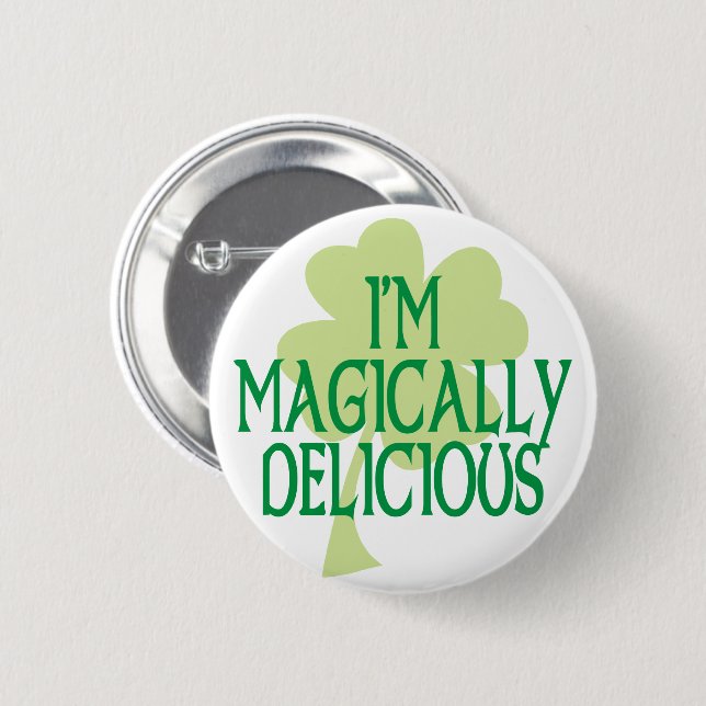 Magically läckert knapp (Framsida & baksida)