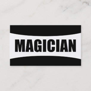 Magician Affärskort Visitkort