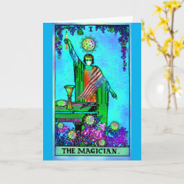 Magician BLANK Coronavirus Art Tarot Kort