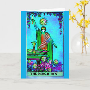 Magician BLANK Coronavirus Art Tarot Kort