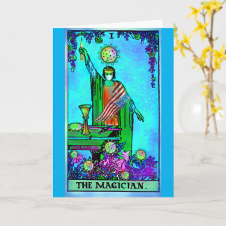 Magician BLANK Coronavirus Art Tarot Kort