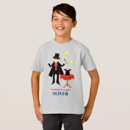 Magician Boy Show Födelsedagsfest T Shirt