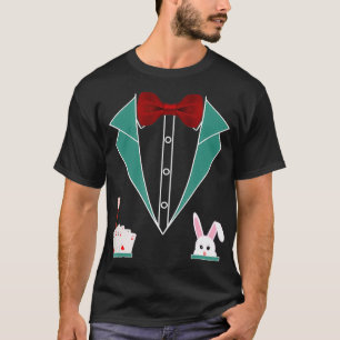 Magician Costume Funny Tuxedo T Shirt