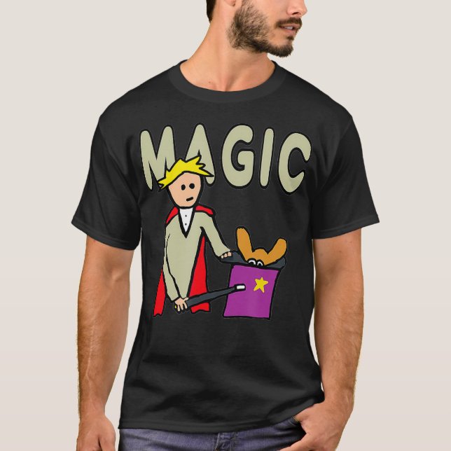 Magician Magic  T Shirt (Framsida)